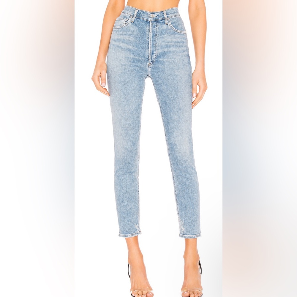 AGOLDE Nico High Rise Slim Fit in Embark - Size 25